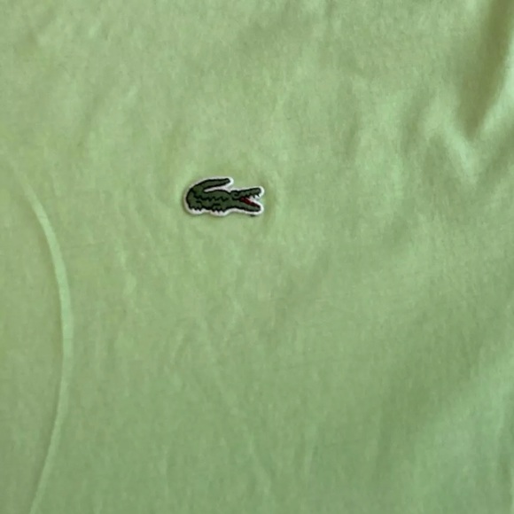 Lacoste shirt in LIME green - Picture 3 of 6